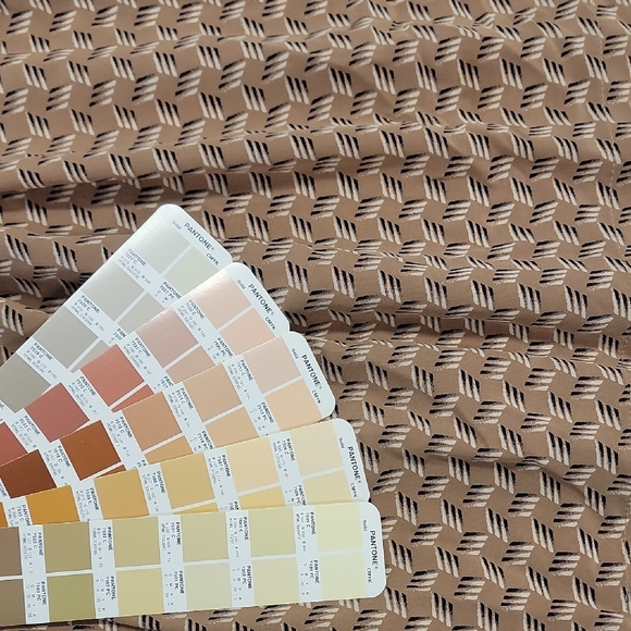 Dior Beige Patterned A-Line Skirt - Picture 16 of 16